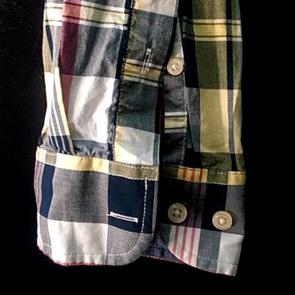 128 UEC Banana Republic Men's button up shirt size XL collar pocket shipping - Picture 3 of 10